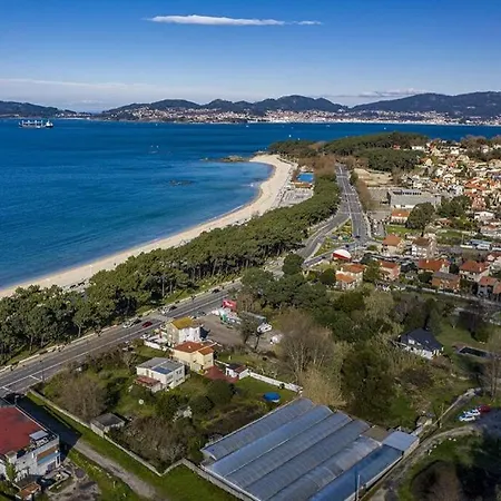 Apartment En Playa De Samil Primera Linea De Playa Pe Na Areia Vigo