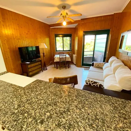 En Playa De Samil Primera Línea De Playa Pe Na Areia *