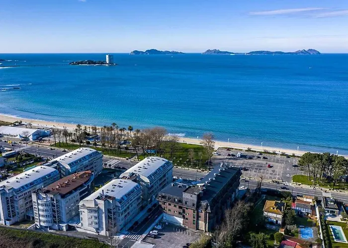 En Playa De Samil Primera Linea De Playa Pe Na Areia Apartmán Vigo