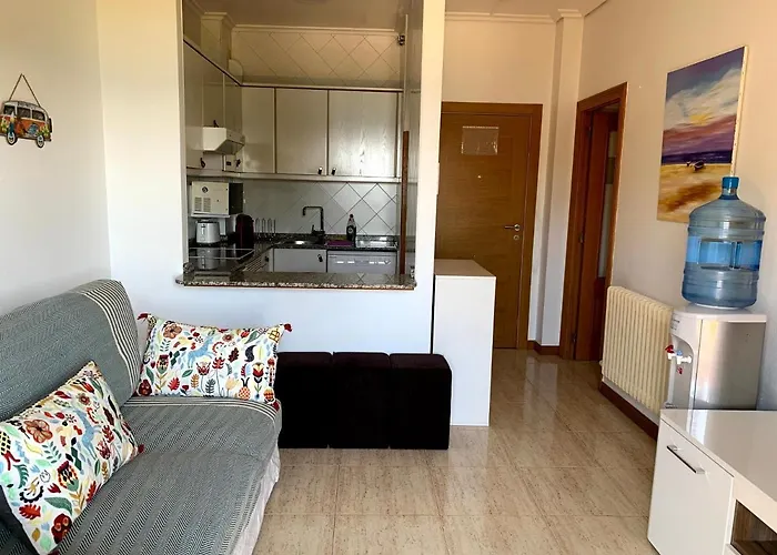 En Playa De Samil Primera Linea De Playa Pe Na Areia Apartmán