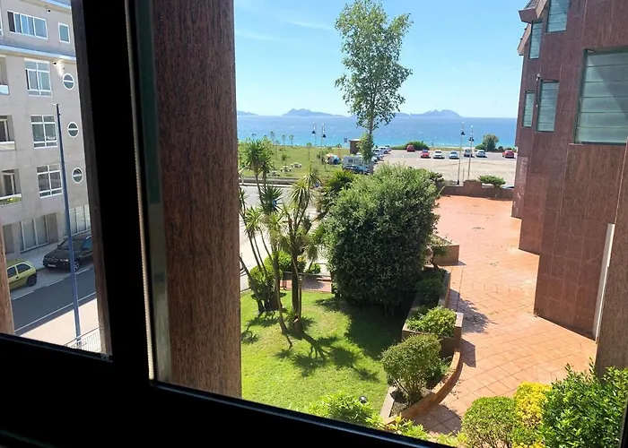 Apartmán En Playa De Samil Primera Linea De Playa Pe Na Areia