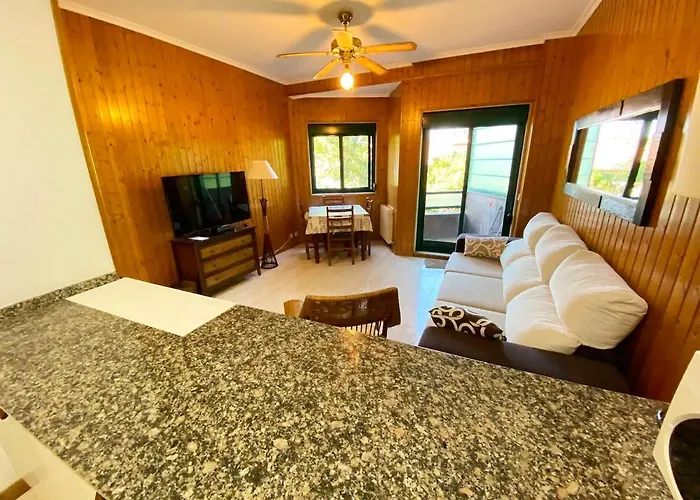 En Playa De Samil Primera Linea De Playa Pe Na Areia *